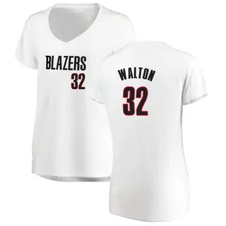 Women's Bill Walton Portland Trail Blazers White Jersey - Association Edition - Fast Break