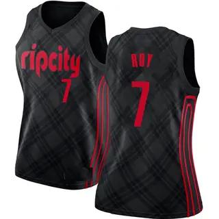 Women's Brandon Roy Portland Trail Blazers Black Jersey - City Edition - Swingman